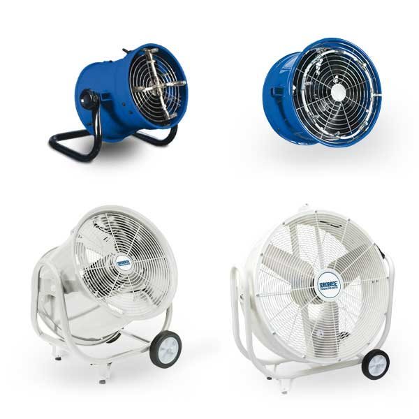 Trolleymounted Industrial Mist Fan