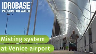 Misting-system-at-Marco-Polo-Venice-airport